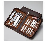 Juego de Cortaúñas Manicura 20/14 / 10 / 6pcs Acero inoxidable Clippers de uñas Fingernail Toenail Cutter Cutter Tijeras Kit de aseo Herramientas de manicura Pedicura para el Cuidado Personal y la Bel