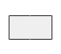 Juego de Cortina proyector Simple 16:9, Pantalla HD portátil, decoración for el hogar, Dormitorio, Oficina, al Aire Libre(150 Inch)