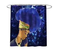 Juego de cortinas de baño y cortinas de baño antideslizantes y cortinas impermeables a juego Beautiful Girl Theme (1 #)