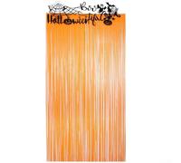 Juego de cortinas de fiesta de Halloween de 2 metros para crear un ambiente único y espeluznante en hogares y lugares de fiesta (bandera D)