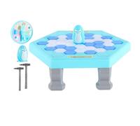 Juego de craqueo de hielo - Juguete Knock Ice, juego de activación de trampa | Juego preescolar para niños de 3 años y mayores, juguete interactivo para familias adultas, juguete puz
