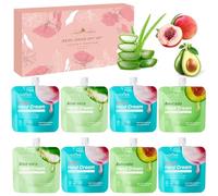 Juego de crema de manos mini para manos, 8 unidades de crema de manos para mujer, set de regalo, crema hidratante para manos secas, pequeños regalos para mujeres, hombres, día de la madre y regalo de