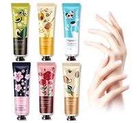 Juego de Cremas de Manos, Set de Regalo de Crema de Manos, Set de Cremas de Manos Mujer, Crema De Manos, Crema De Manos No Grasa, Crema Hidratante Para Manos, Crema de manos reparadora, 6 x 30g