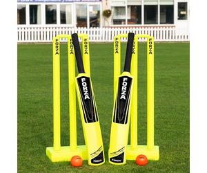 Juego de Críquet para jardín: Juego completo de críquet para Kwik Cricket & At Home (niños/adolescentes/adultos) de la marca Net World sports