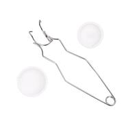 Juego de crisol de cuarzo para derretir, pinzas de látigo, suministros de moldeo de metal, color dorado, pequeño, adecuado para joyería de metal