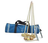 Vilac Juego de croquet junior para 4 jugadores con bolsa