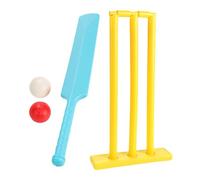Juego de croquet para familias,Juegos de croquet | Divertidos Wickets de Croquet con 2 Bolas - Juego de murciélagos de grillos seguros, juguetes de juego de fuerza mejorados para niños pequeños entre