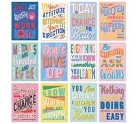 Juego de cuadernos inspiradores Sweetzer & Orange. 12 cuadernos diarios para mujeres y nios. 3,5 x 5 Rellenos de medias motivacionales para nio