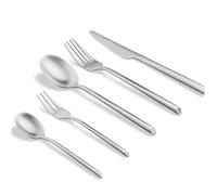 Juego de cubertería de acero inoxidable de 20 piezas, Set de cubiertos, Apto para lavavajillas