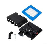 Juego de cubierta de filtro de aire y filtro para motores de cortacésped serie 122000 124000 compatible con 692298 795259 piezas de repuesto para Quantum 6HP Vertical 6.25HP