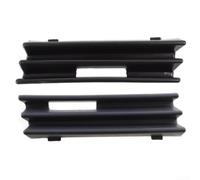 Juego de cubierta de gancho de remolque para parachoques delantero para Mercedes Clase S W140 1992-1994 Sustituye a 1408800105 Material ABS negro