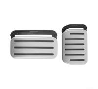 Juego de cubierta de pedal antideslizante de aleación de aluminio para Tesla para modelo Y (2020-2025) para enebro - para modelo 3 2017-2024 - para Tesla para accesorios Model Y 2026 (juego de 2