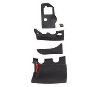 Juego de Cubierta Embellecedora para Empuñadura de Cámara, Resistente Al Desgaste, Cubierta de Goma para Pulgar de Cámara, Corte Preciso, Fácil de Instalar, Antideslizante para Protección de