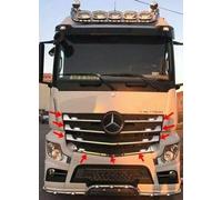 Juego de cubiertas cromadas para parrilla delantera Actros MP4 [2013+] [cabina estrecha] [9 piezas]