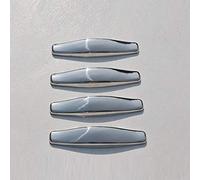 Juego de cubiertas cromadas para tiradores de puerta Sandero [2008-2012] [4 puertas]