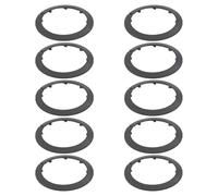 Juego de cubiertas de tubería para drenaje, tuberías de gas, grifos y agujeros de pared hechos de material de polipropileno robusto para una ocultación y organización eficaces de tuberías (para 110 mm