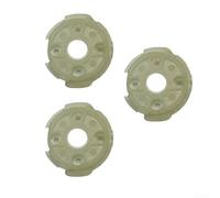 Juego de cubiertas intermedias de plástico 3 piezas para motor 550 para taladros eléctricos caja de cambios de repuesto compatible con herramientas eléctricas comunes de motor 550