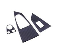 Juego De Cubiertas Para Interruptores De Elevalunas Y Puertas De Coche, De Fibra De Carbono, Para Serie 6 E63 E64 650i 645Ci 2004-2010 LHD MCQNDS