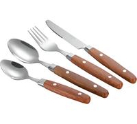 Juego de cubiertos de 16 piezas wood nature line gimex