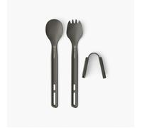 Juego de cubiertos Sea to Summit Frontier UL Cutlery Set 2 Piece Long Color: gris