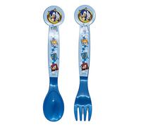 SET DE 2 CUBIERTOS PP (CUCHARA Y TENEDOR) SONIC
