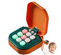 Juego de - Cubo Puzzles - 10 cm Consola electrónica portátil con diseño Ultrafino, Operaciones de batería, promueve la lógica y la concentración, Ideal como