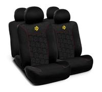 Juego Completo De Fundas Young Momo Negro Y Rojo