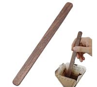 Juego de cucharas, cucharas de mezcla de mango, 17,8 x 0,59 cm, cuchara reutilizable de acero inoxidable, elegantes herramientas para batir bebidas, accesorios de cocina para café, té, miel, postres