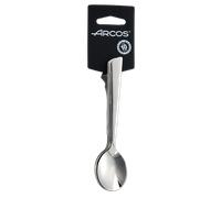 Arcos - Juego de cucharas para café Serie Toscana, 6 uds, Monoblock Acero Inox 18/10, 140 mm, Plata