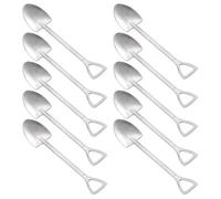 Juego de cucharas de pala creativas con función de cucharas delicadas, cucharas delicadas para actividades al aire libre, juego de cucharas prácticas para amantes