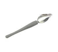 Juego de cucharas decorativas con diseño de dibujo culinario, herramienta de cocina, cuchara de acero