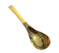Juego de cucharas, utensilios, acero inoxidable, multifunctional Silverware para avena, café, postres, pan, lavavajillas con bordes suaves, agarre cómodo, 14,5 x 3,8 cm