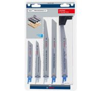 Bosch Juego de 6 hojas de sierra sable PRO Demolition, 6 piezas, (para tubos y perfiles de metal, metales no ferrosos, longitud mm, accesorios profesionales de sierra sable)