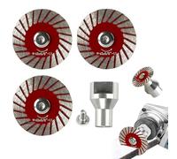 Juego de cuchillas de diamante de 4 cm para corte de piedra de precisión simplificado, cuchillas de diamante multiuso, discos para amoladora angular, mini cuchillas de diamante para granito, mármol