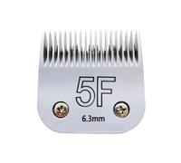 Juego De Cuchillas De Precisión For Cortadora De Perros Profesional, Adaptador De Cuchillos Tipo A5, Compatible Con Andis, Compatible Con Oster, Serie For Cuidado De Mascotas(5F 6.3mm blade)