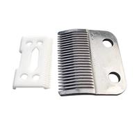 Juego de cuchillas de repuesto ajustables plateadas #1006-30-15-10 compatibles con cortadoras de pelo Wahl Super Taper #8400