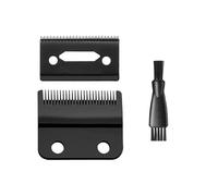 Juego De Cuchillas De Repuesto De Dientes Escalonados Profesionales De 2 Orificios # 2161, Compatible Con Wahl, Serie 5 Star Inalámbrico, Compatible Con Magic, Clipper(Black 1Pack)