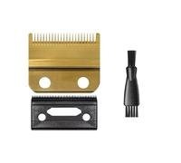 Juego De Cuchillas De Repuesto De Dientes Escalonados Profesionales De 2 Orificios # 2161, Compatible Con Wahl, Serie 5 Star Inalámbrico, Compatible Con Magic, Clipper(Gold 1Pack)