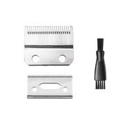 Juego De Cuchillas De Repuesto De Dientes Escalonados Profesionales De 2 Orificios # 2161, Compatible Con Wahl, Serie 5 Star Inalámbrico, Compatible Con Magic, Clipper(Silver 1Pack)