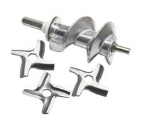 Juego De Cuchillas De Repuesto For SS-989843 De Tornillo For Picadora De Carne De 115mm, Compatible Con Moulinex,HV2 ME20 HV3 HV4 DR7 ME4 ME51 HV8