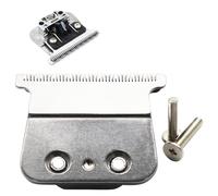 Juego de cuchillas de repuesto profesionales para recortadora de pelo de contorno compatible con recortadoras BaBylissPRO Barberology FX787 y LoPROFX FX726 (plateado)