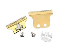 Juego De Cuchillas for Cortadora De Cabello, Compatible Con WAHL,8081/8171, Accesorios De Peluquería, Reemplazo De Cuchilla for Cortadora De Cabello(Gold 1set)