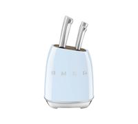 Juego de Cuchillos 6 Piezas Smeg Bloque 50's Style KBSF02PB Azul