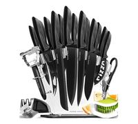 Juego de cuchillos de cocina Home Hero - Juego de cuchillos de acero inoxidable con mango ergonómico