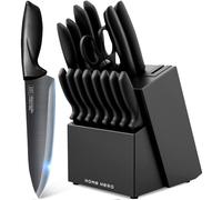 Juego de cuchillos de cocina Home Hero - Juego de cuchillos de acero inoxidable con mango ergonómico