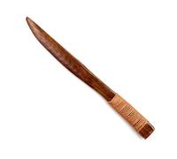 Juego de cuchillos de madera con tenedor de madera, 9 estilos a elegir
