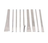 Juego de Cuchillos de Pedicura, Removedor de Piel Muerta, Raspador de Pies, Cuchillo Profesional, 9 Piezas con Bolsa de Almacenamiento para el Cuidado de los Pies