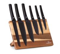 Juego de cuchillos Kissaki con revestimiento magnético antiadherente en forma de onda Klarstein