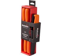 Juego de cuchillos para artesanos Hultafors HVK I 5 piezas I Cuchillos multiusos con mango ergonómico y hoja de acero al carbono japonés I Incluye funda y soporte para pantalones de trabajo I 386050