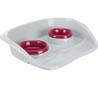 Juego de cuencos 0,25 l/ø 9 cm / 0,3 l/ø 11 cm/46 × 11 × 30 cm gris/Cuencos: varios